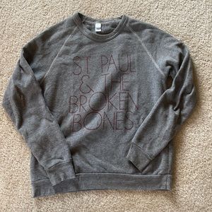 Alternative apparel band sweatshirt